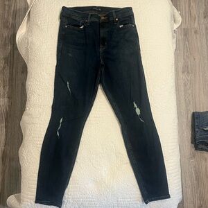 Level 99 dark wash skinny jeans